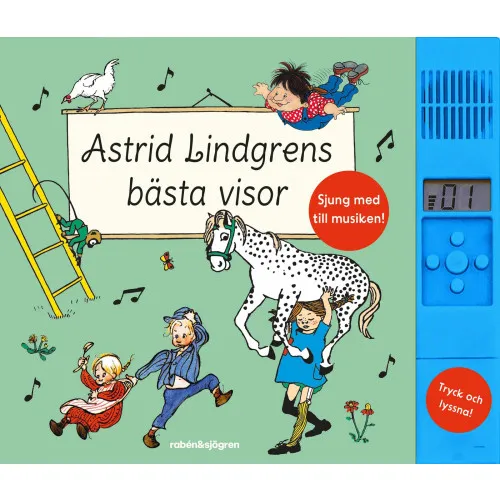 Alternativ bild 0 för Astrid Lindgrens Bästa Visor (med ljudmodul)