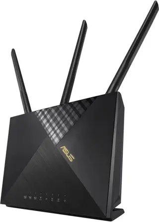 Produktfoto för ASUS 4G-AX56 - - trådlös router - - WWAN 4-ports-switch - 1GbE - Wi-Fi 6 - Dubbelband tjänst ingår ej