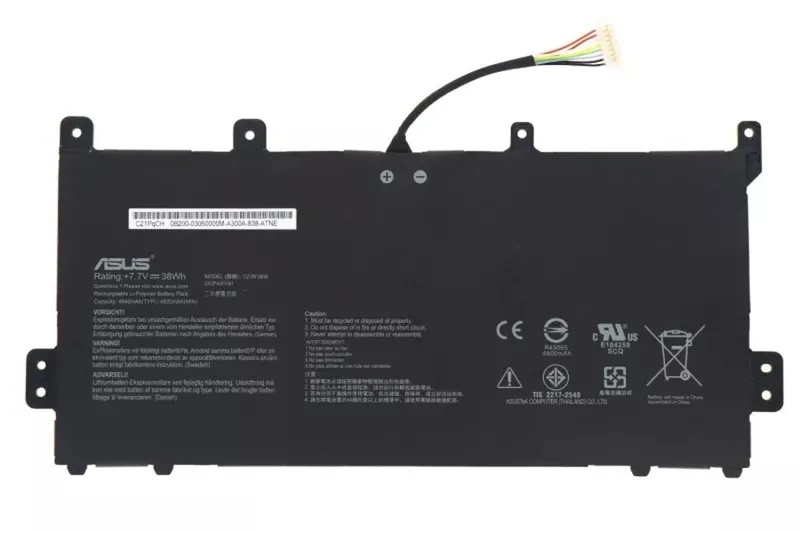 Alternativ bild 0 för Asus C523 Batteri ATL POLY C21N1808