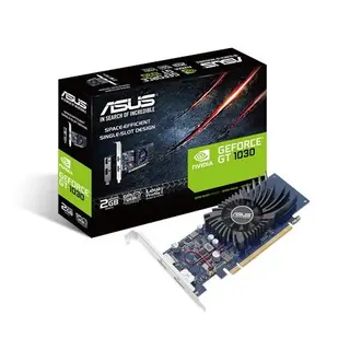 Produktfoto för ASUS NVIDIA® GeForce® GT1030-2G-BRK - Grafikkort - GF GT 1030 - 2 GB GDDR5 - PCIe 3.0 lavprofil - HDMI, DisplayPort