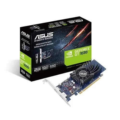 Alternativ bild 0 för ASUS NVIDIA® GeForce® GT1030-2G-BRK - Grafikkort - GF GT 1030 - 2 GB GDDR5 - PCIe 3.0 lavprofil - HDMI, DisplayPort