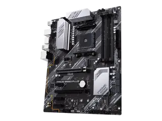 Produktfoto för ASUS PRIME B550-PLUS - Moderkort - ATX - Socket AM4 - AMD B550 Chipuppsättning - USB-C Gen2, USB 3.2 Gen 1, USB 3.2 Gen 2 - Gigabit LAN - inbyggda grafiken (CPU krävs) - HD-ljud (8 kanaler)