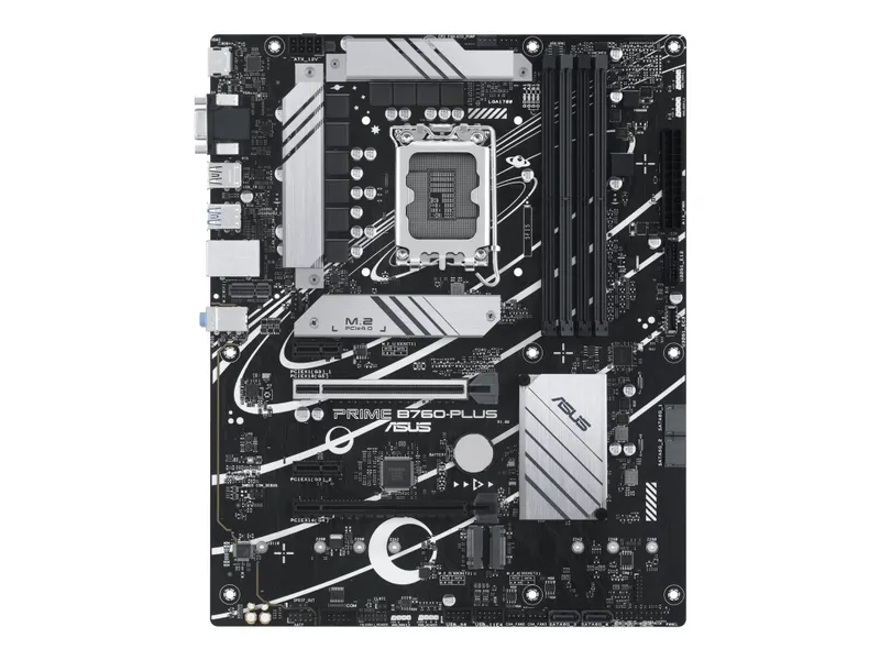 Alternativ bild 0 för ASUS PRIME B760M-A D4-CSM Moderkort - Intel B760 - Intel LGA1700 socket - DDR4 RAM - Micro-ATX