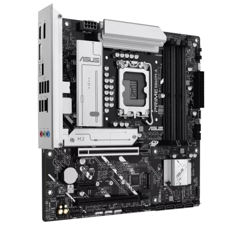 Alternativ bild 0 för ASUS PRIME B860M-A-CSM Moderkort - Intel B860 - Intel LGA1851 socket - DDR5 RAM - Micro-ATX
