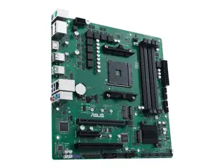 Produktfoto för ASUS Pro B550M-C/CSM Moderkort - AMD B550 - AMD AM4 socket - DDR4 RAM - Micro-ATX