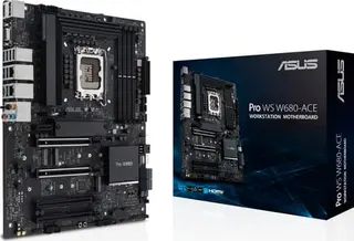 Produktfoto för ASUS PRO WS W680-ACE Moderkort - Intel W680 - Intel LGA1700 socket - DDR5 RAM - ATX