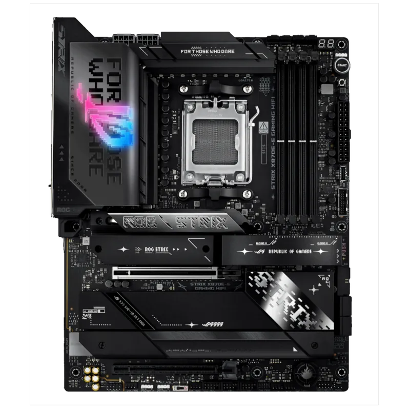 Alternativ bild 0 för ASUS ROG STRIX X870E-E GAMING WIFI Moderkort - AMD X870E - AMD AM5 socket - DDR5 RAM - ATX