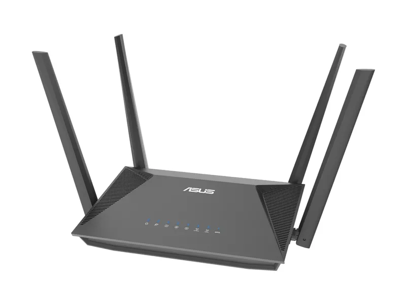 Alternativ bild 0 för ASUS RT-AX52 - - trådlös router - 3-ports-switch - 1GbE - Wi-Fi 6 - Trippelband