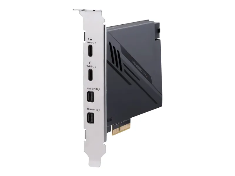 Alternativ bild 0 för ASUS ThunderboltEX 4 - Thunderbolt-adapter - PCIe 3.0 x4 - Thunderbolt 4 x 2 - svart