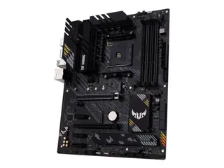 Produktfoto för ASUS TUF GAMING B550-PLUS - Moderkort - ATX - Socket AM4 - AMD B550 Chipuppsättning - USB-C Gen2, USB 3.2 Gen 1, USB 3.2 Gen 2 - 2.5 Gigabit LAN - inbyggda grafiken (CPU krävs) - HD-ljud (8 kanaler)