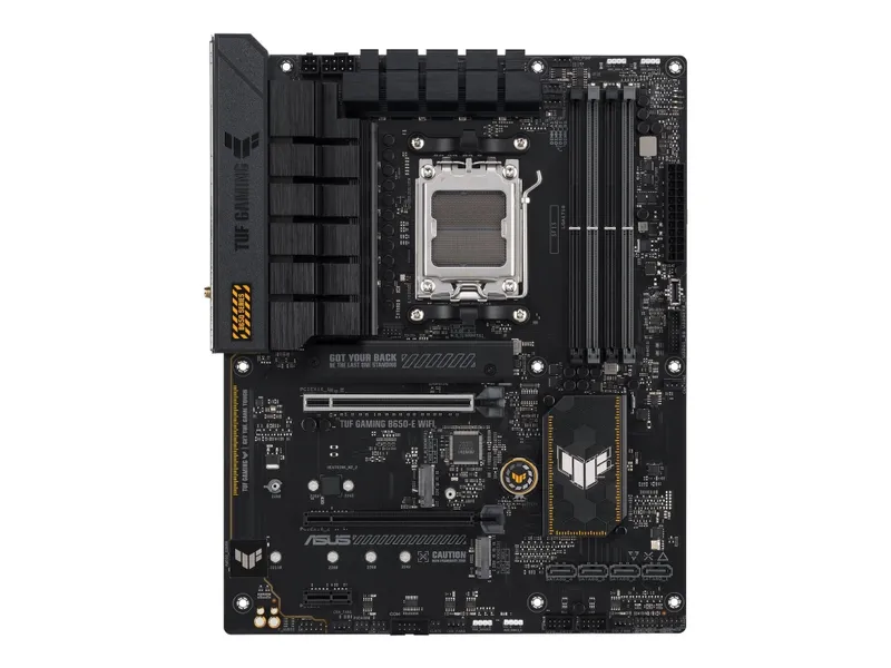 Alternativ bild 0 för ASUS TUF GAMING B650-E WIFI Moderkort - AMD B650 - AMD AM5 socket - DDR5 RAM - ATX