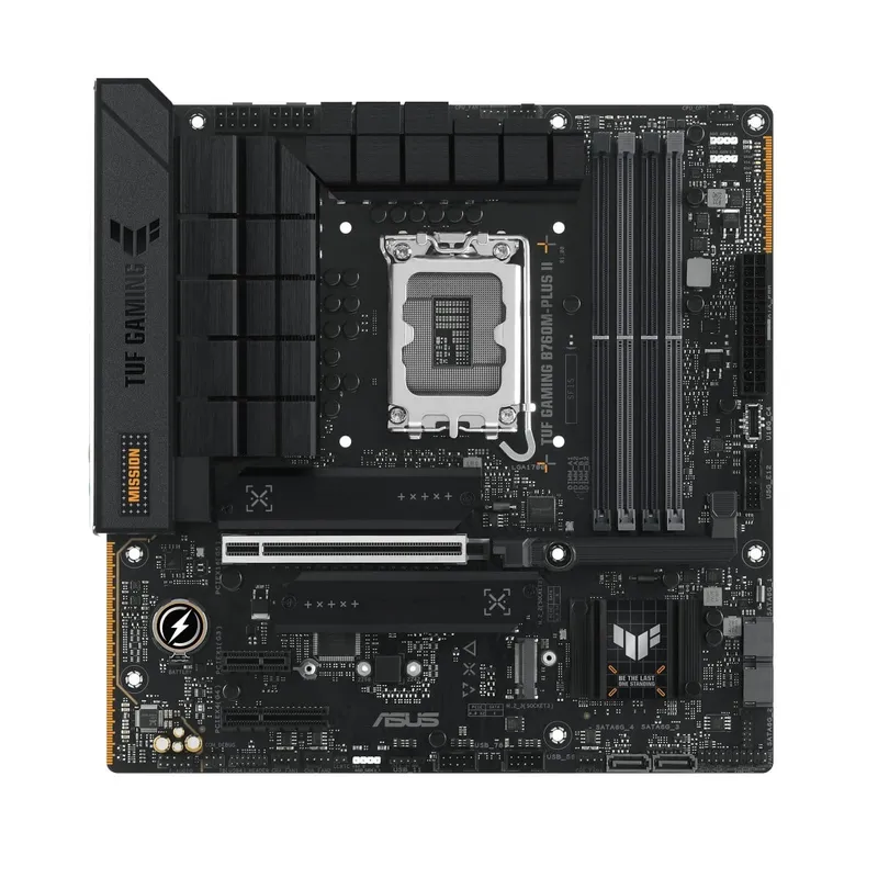 Alternativ bild 0 för ASUS TUF GAMING B760M-PLUS II Moderkort - Intel B760 - Intel LGA1700 socket - DDR5 RAM - Micro-ATX