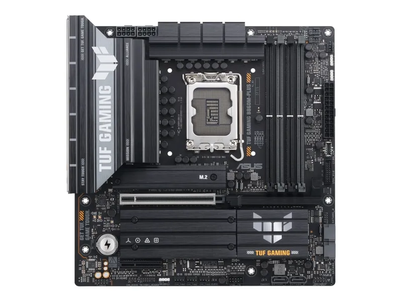 Alternativ bild 0 för ASUS TUF GAMING B860M-PLUS Moderkort - Intel B860 - Intel LGA1851 socket - DDR5 RAM - Micro-ATX