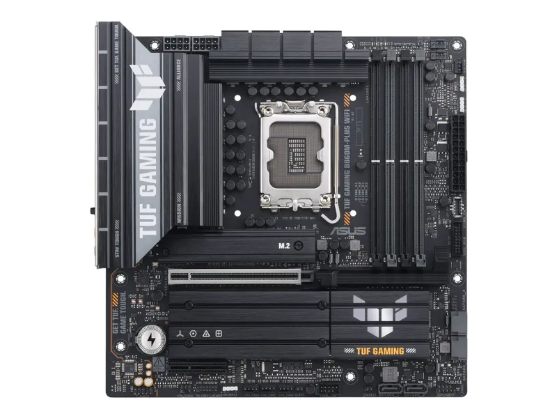 Alternativ bild 0 för ASUS TUF GAMING B860M-PLUS WIFI Moderkort - Intel B860 - Intel LGA1851 socket - DDR5 RAM - Micro-ATX