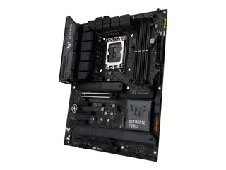 Produktfoto för ASUS TUF GAMING Z790-PLUS WIFI - Moderkort - ATX - LGA1700-uttag - Z790 Chipuppsättning - USB 3.2 Gen 1, USB 3.2 Gen 2, USB-C 3.2 Gen2, USB-C 3.2 Gen 2x2 - 2.5 Gigabit LAN, Bluetooth, Wi-Fi - inbyggda grafiken (CPU krävs) - HD-ljud (8 kanaler)