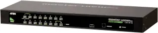 Produktfoto för ATEN CS1316 - Omkopplare för tangentbord/video/mus/USB - 16 x KVM / USB - 1 lokal användare - skrivbordsmodell