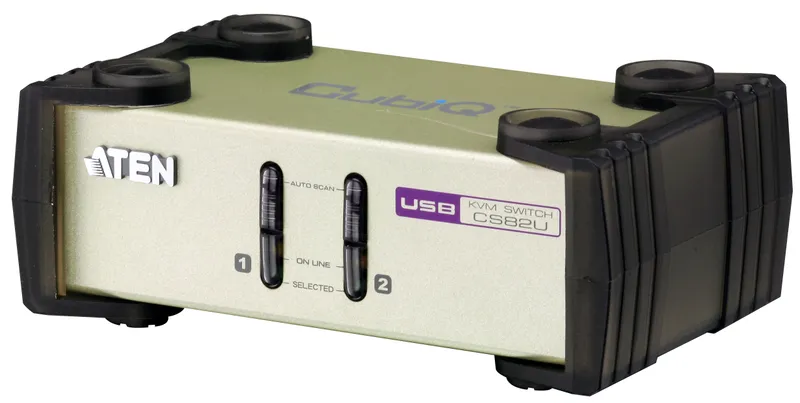 Bild 1 för ATEN CS82U 2-Port PS/2-USB VGA KVM Switch