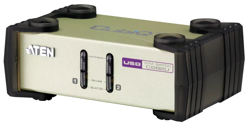 Bild 2 för ATEN CS82U 2-Port PS/2-USB VGA KVM Switch