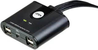 Produktfoto för ATEN US424 4-Port USB Peripheral Sharing Device - USB-växel - skrivbordsmodell