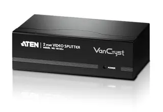 Produktfoto för ATEN VanCryst VS132A - Linjedelare för video - 2 x VGA - skrivbordsmodell