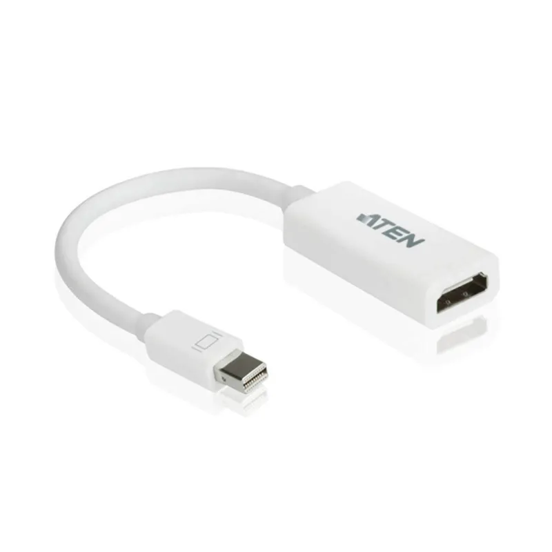 Bild 1 för ATEN VC980 - Videoadapter - Mini DisplayPort hane till HDMI hona - 19 cm - vit