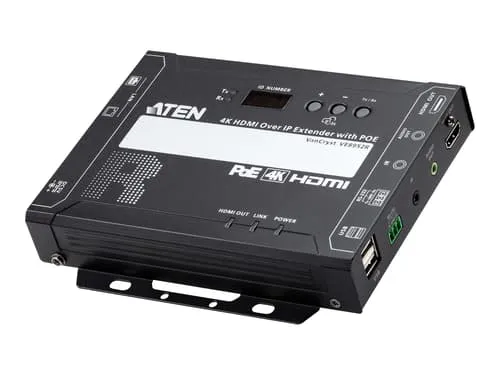 Alternativ bild 0 för ATEN VE8952R - video/audio/infrared/USB/serial extender - 100Mb LAN GigE