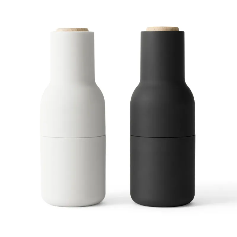 Alternativ bild 0 för Audo Copenhagen - Bottle Grinder 2-pack - Kvarn - Ash / Carbon Beech - H: 20,7 cm Ø: 7,5 cm