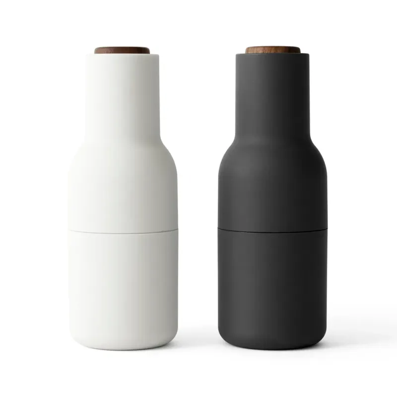 Alternativ bild 0 för Audo Copenhagen - Bottle Grinder 2-pack - Kvarn - Ash / Carbon Walnut - H: 20,7 cm Ø: 7,5 cm