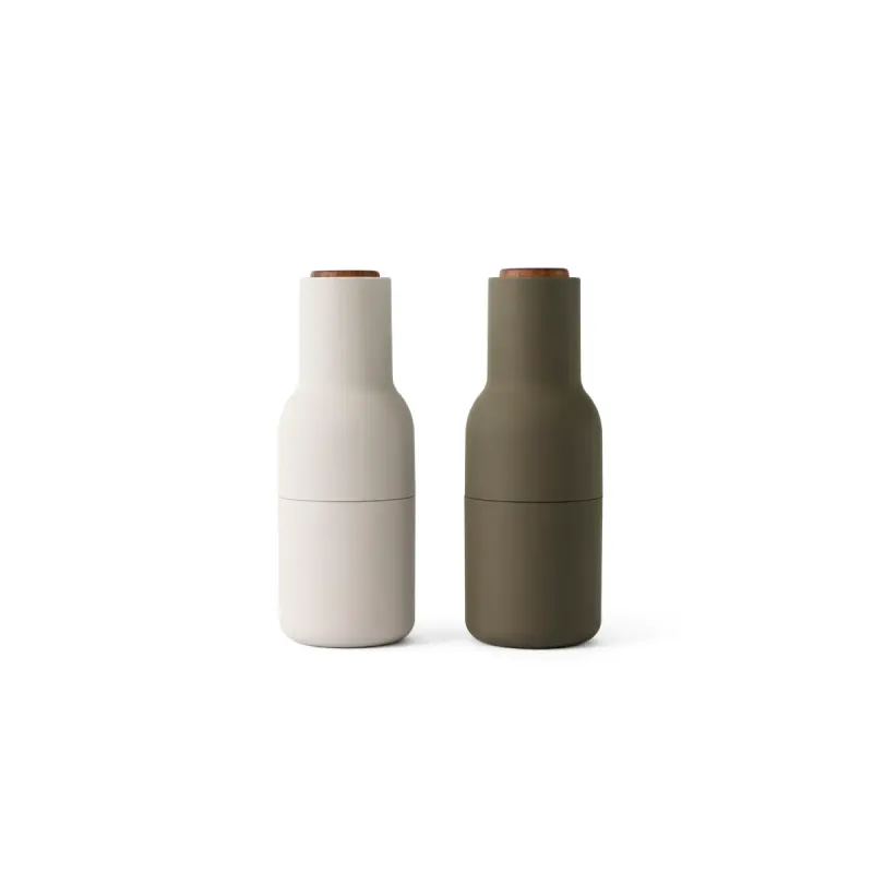 Alternativ bild 0 för Audo Copenhagen - Bottle Grinder 2-pack - Kvarn - Hunting Green / Beige - H: 20,7 cm Ø: 7,5 cm