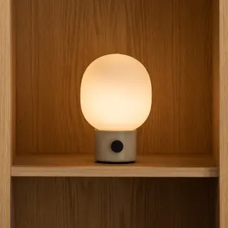 Produktfoto för Audo Copenhagen - JWDA Portable Bordslampa Alabaster White Audo Copenhagen