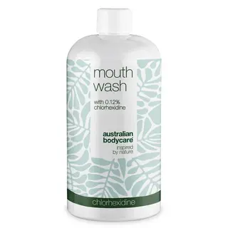 Produktfoto för Australian Bodycare Chlorhexidine mouthwash 0.12%. 500 ml