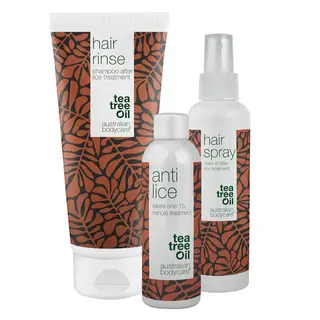 Produktfoto för Australian Bodycare Head Lice kit - 3 piece lice treatment kit