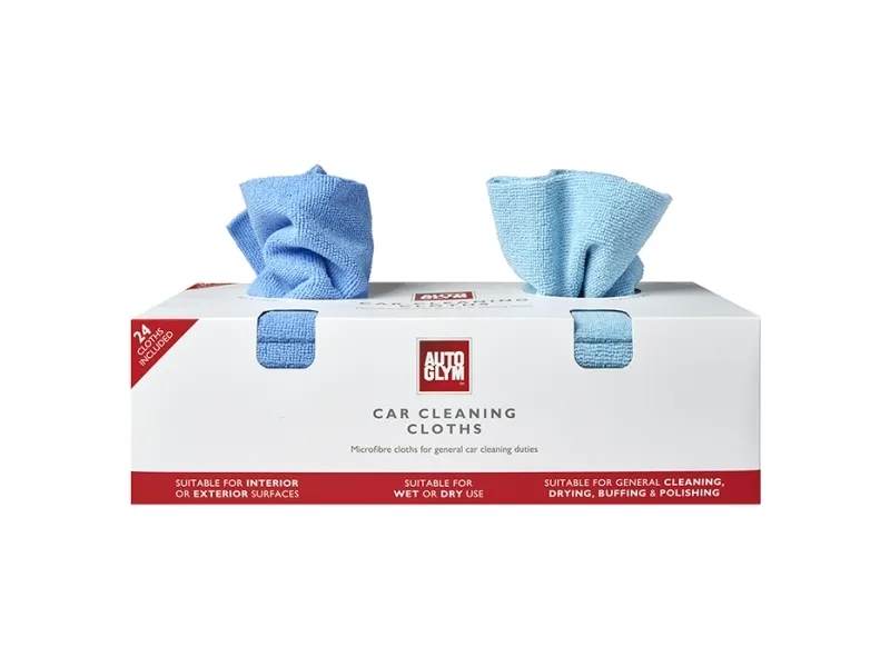 Alternativ bild 0 för Autoglym mikrofiberdukar, 250 gsm, 32x32 cm, 24 st