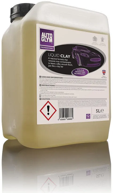 Alternativ bild 0 för Autoglym Pro Liquid Clay - Flygrostlösare Dunk 5 l