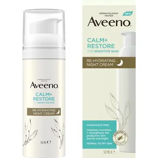 Produktfoto för Aveeno CALM+RESTORE Re-Hydrating Night Cream 50 ml