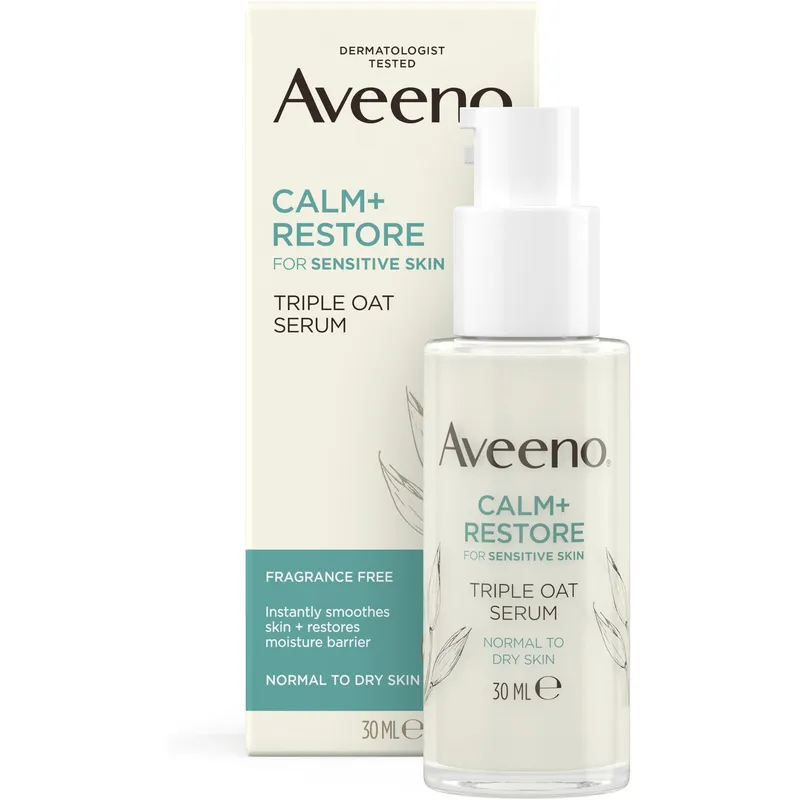 Bild 2 för Aveeno CALM+RESTORE Triple Oat Serum 30 ml