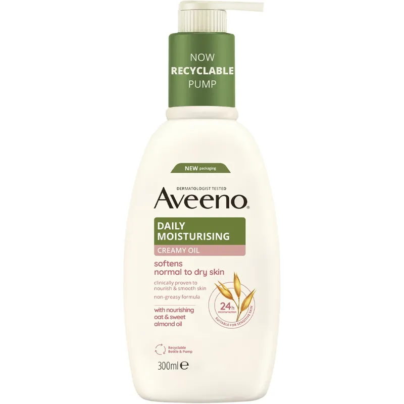 Bild 2 för Aveeno Daily Moisturising Creamy Oil 300 ml