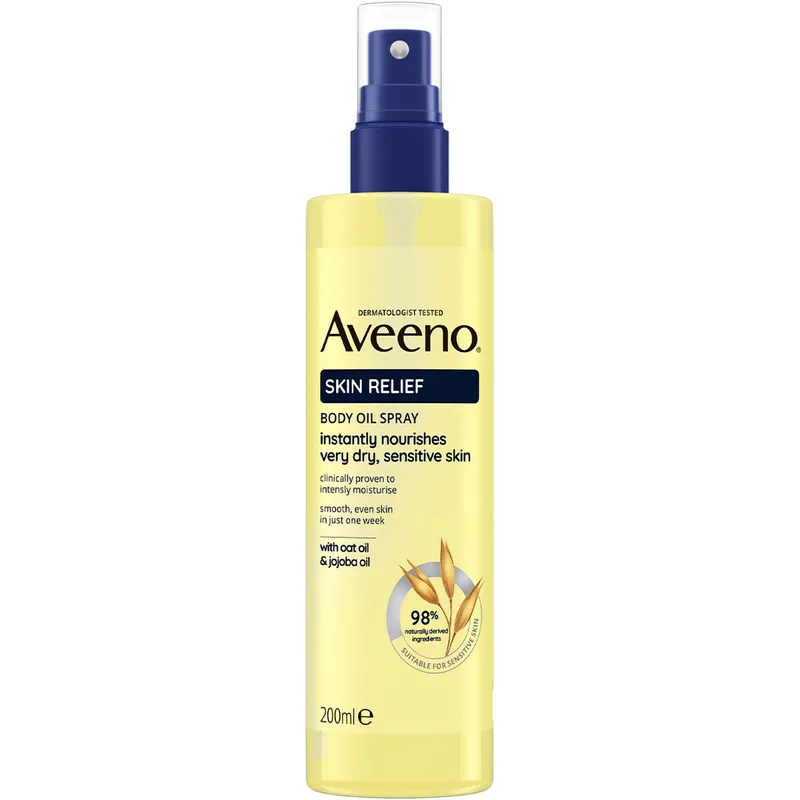 Bild 2 för Aveeno Skin Relief Body Oil Spray 200 ml
