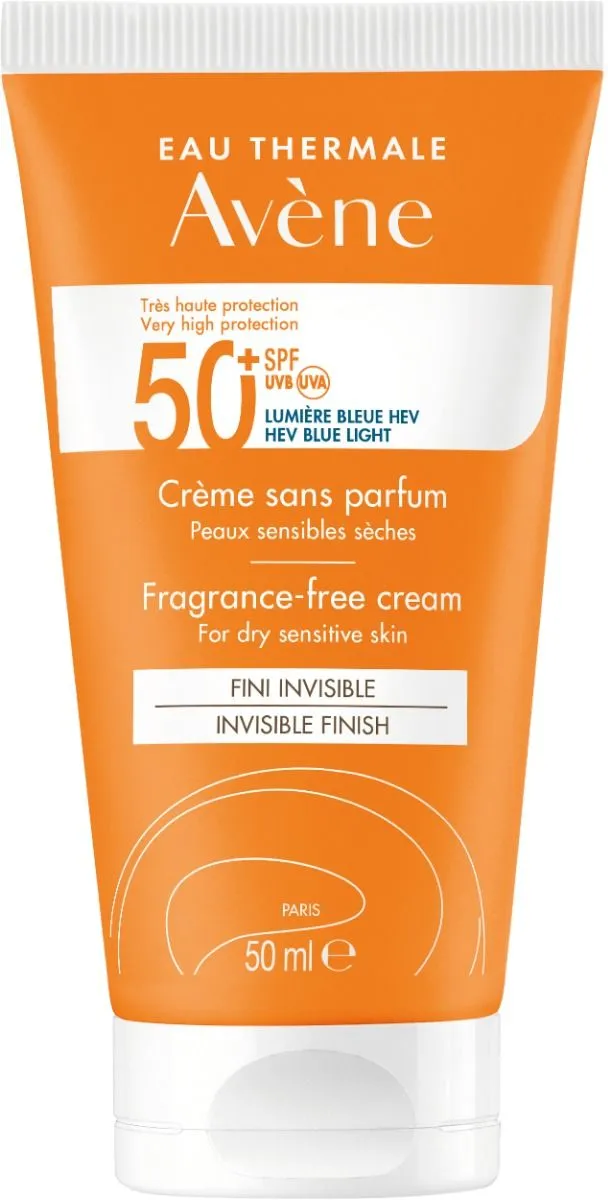 Alternativ bild 0 för Avéne Fragrance Free Cream For Dry Sensitive Skin SPF 50 50 ml