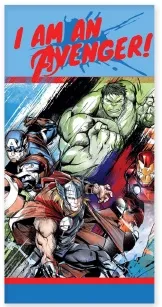 Alternativ bild 0 för Avengers - 70x140 cm - Handduk