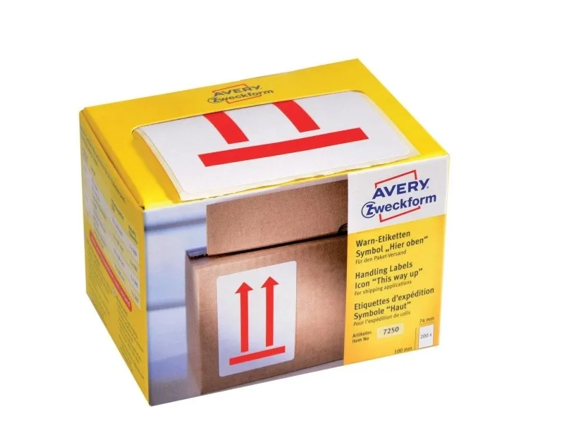 Alternativ bild 0 för Avery Etiketter 100 x 74 mm, 200 Etiketter, Vit