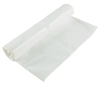 Produktfoto för Avfallspåse LLD plast Basko 20 - 40L 550x600mm 18my vit - 50 st