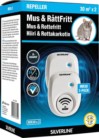 Produktfoto för Avskräckare Mus&Råtta MR30 x 2