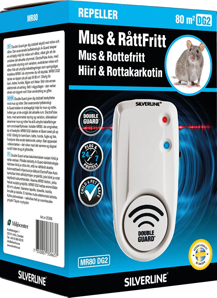 Bild 1 för AVSKRÄCKARE MUS&RÅTTA MR80 DG2 | Beijerbygg Byggmaterial