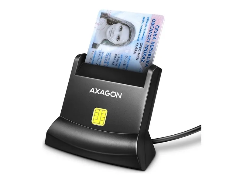 Alternativ bild 0 för AXAGON CRE-SM4N Smartkortläsare