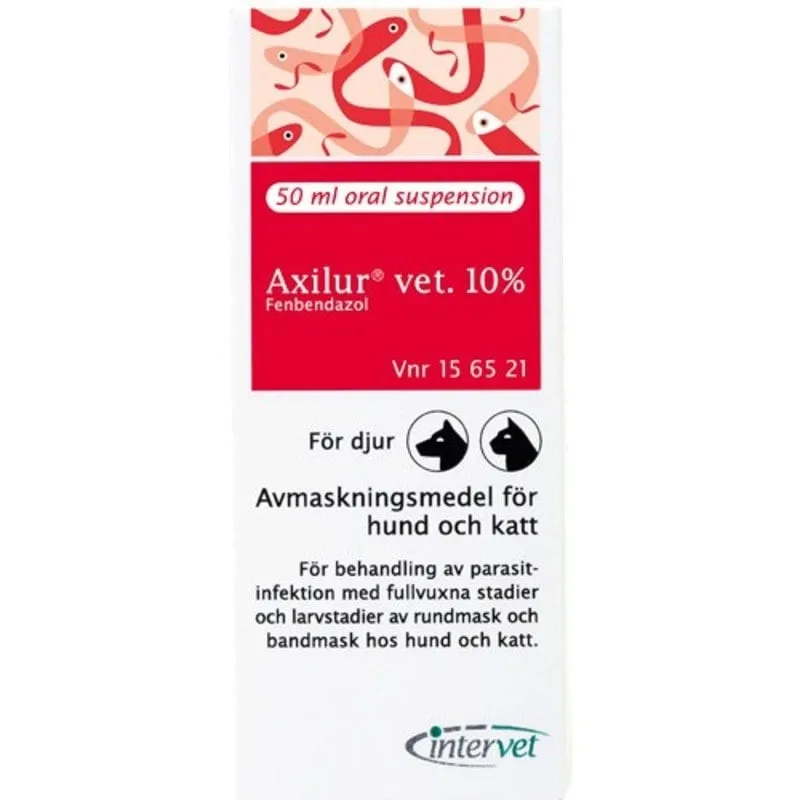 Bild 1 för Axilur vet., oral suspension 10 % 50 ml
