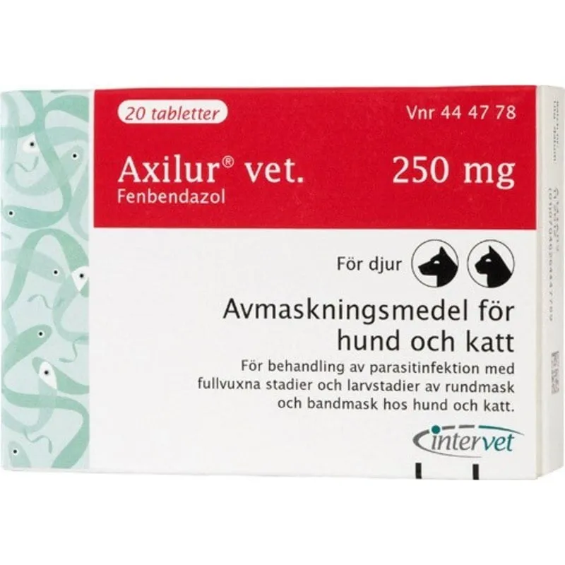 Bild 1 för Axilur vet., tablett 250 mg 20 st