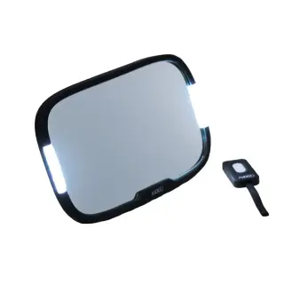 Produktfoto för Axkid baksätesspegel med LED-belysning