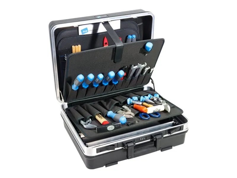 Alternativ bild 0 för B&W tool.case flex - Datorväska för verktyg - aluminium, stöttålig ABS-plast - svart