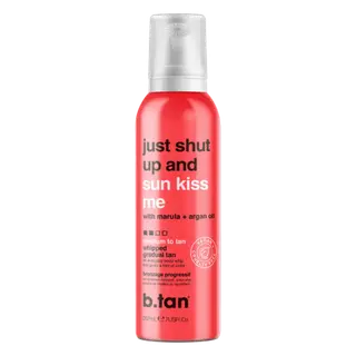Produktfoto för b.tan Just Shut Up & Sunkiss Me Whipped Gradual Tan 207 ml